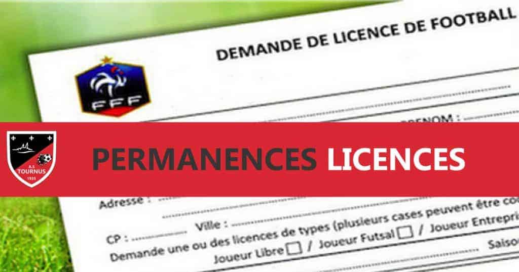 permanences licences 2018-2019 - informations - AST FOOT