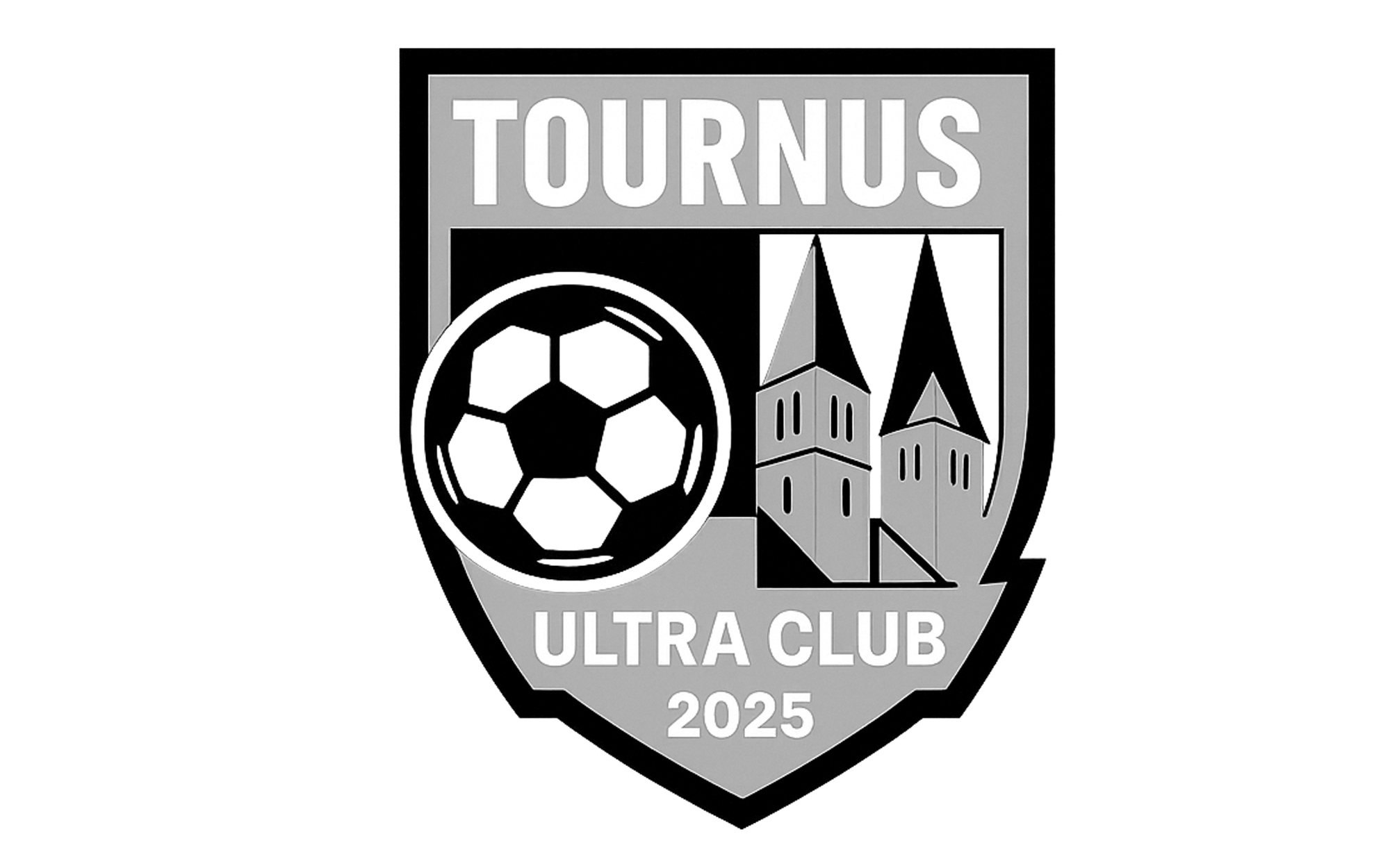 logo TUC noir-gris as tournus foot