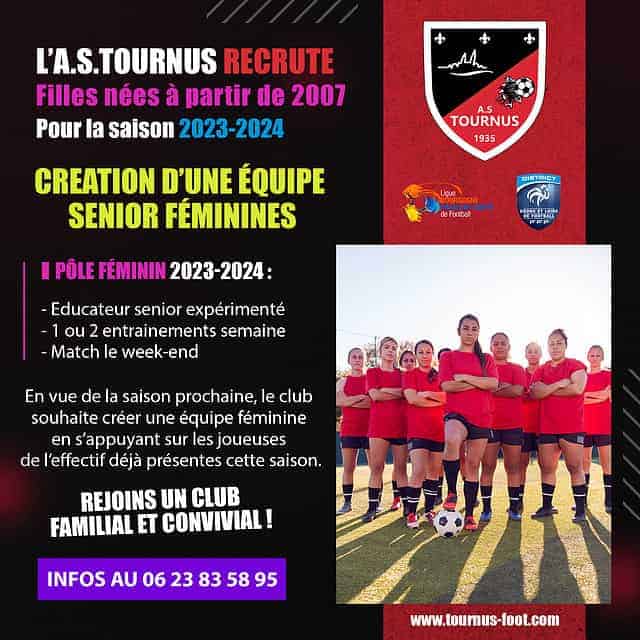 Recrutement-joueuses-équipe-senior-féminine-saison-2023-2024-A.S.T-FOOT