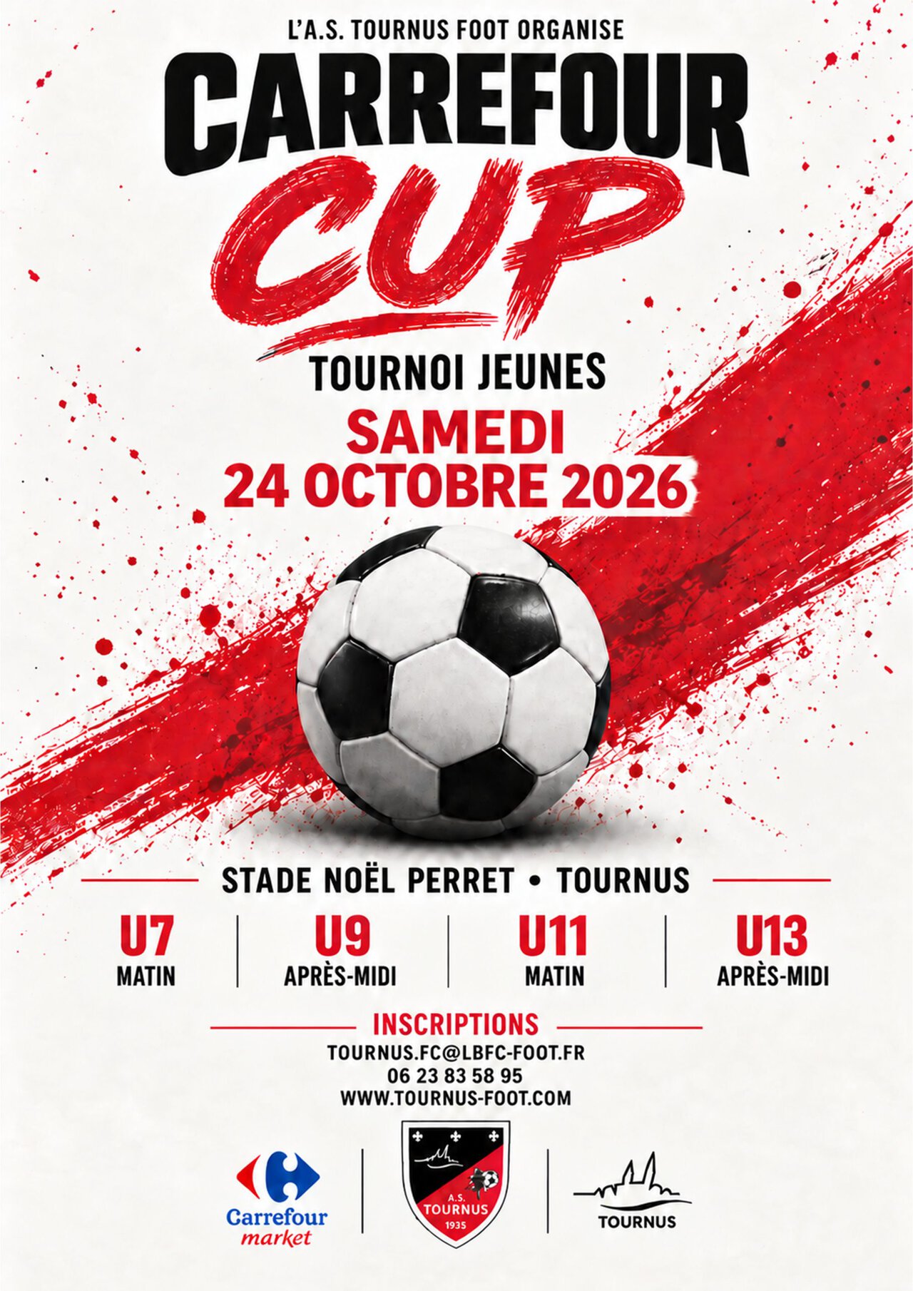 Carrefour Cup 2026-2027 - AS TOURNUS FOOT